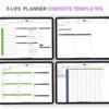 Smart OneNote Digital Planner | Plan, Track, & Organize - Image 4