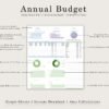 Google Sheets Annual Budget Template | Track Your Finances - Image 3