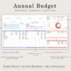 Google Sheets Annual Budget Template | Track Your Finances - Image 4