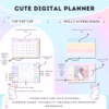 Cute Hyperlinked Digital Planner: Organize Your Life & Boost Productivity - Image 2
