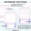 Creative Portrait Digital Student Notebook | Notes, Study Planner, GoodNotes & Notability - Image 7