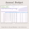 Google Sheets Annual Budget Template | Track Your Finances - Image 6