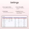 ADHD Planner Template – Habits, Meals, Bills & Tasks Tracker - Image 3