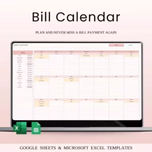 Bill Payment Calendar