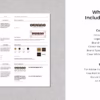 Brand Style Guide Template | Single Page Brand Guidelines - Image 2