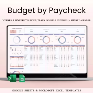 Budget by Paycheck Spreadsheet