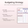 60/20/20 Budget Spreadsheet Monthly Template - Image 3