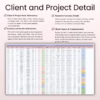 Client Tracker Spreadsheet for Freelancers & Small Businesses - Image 4