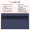 Bill Payment Calendar Template Dark Theme - Image 3