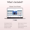 Family Travel Planning Bundle | Family Vacation Organizer & Savings Tracker - Image 3