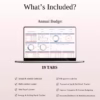 Family Travel Planning Bundle | Family Vacation Organizer & Savings Tracker - Image 4