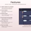 Bill Payment Calendar Template Dark Theme - Image 2