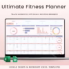 Fitness Planner Spreadsheet