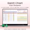 Gantt Chart Template – Google Sheets & Excel