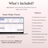 Minimalist Budgeting Pack | Beginner-Friendly Minimalist Finance Kit - Image 3