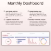 Fitness Planner Spreadsheet | Workout & Nutrition Tracker - Image 4