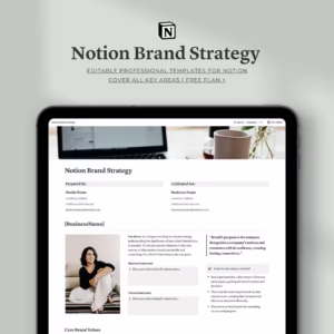 Notion Brand Strategy Template