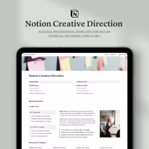 Notion Creative Direction Template