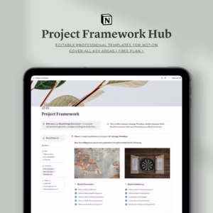 Notion Project Framework Hub
