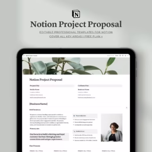 Notion Project Proposal Template