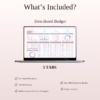 Minimalist Budgeting Starter Bundle Templates for Beginners - Image 3
