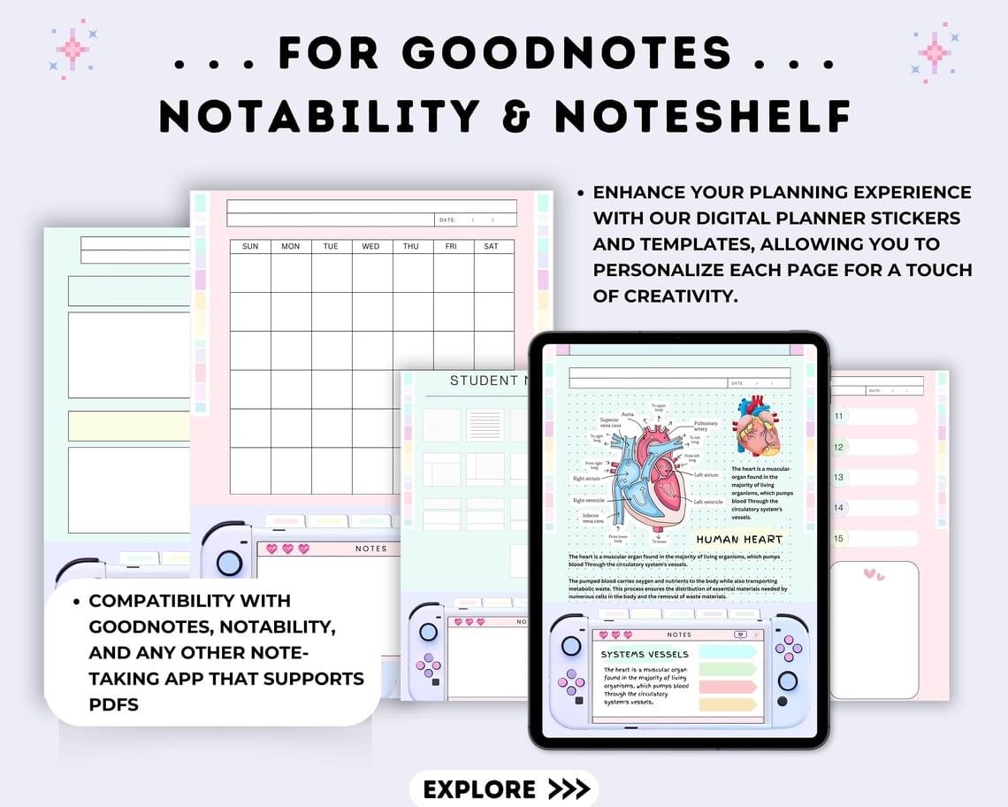 Creative Student Notebook: Creativity, Planning & Study Success - Image 8
