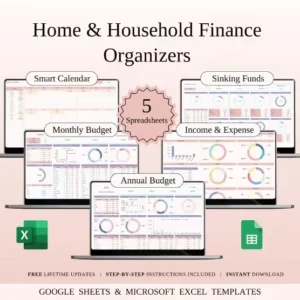 Home & Household Finance Organizers